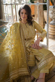 3 Piece Unstitched Heavy Embroidered Lawn Suit ( Full Embroidered Organza Dupatta )SB-62