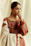 3 Piece - Unstitched Embroidered lawn fabric ZS-100