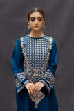 2 piece Unstitched Fully Embroidered Dhanak Fabric