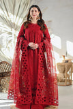 3 Piece Unstitched Fully Embroidered lawn fabric MB-2505